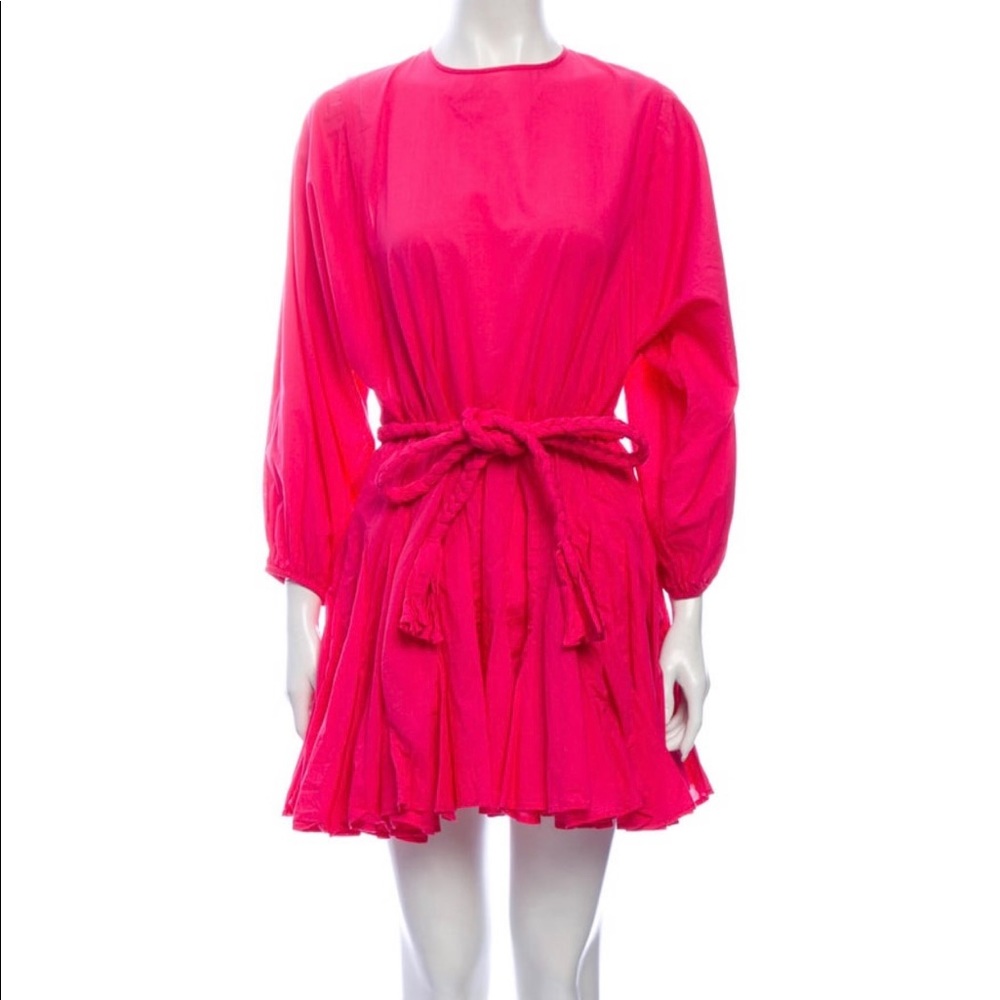 Rhode XS crew neck mini dress